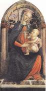 Sandro Botticelli Madonna and Child or Madonna of the Rose Garden painting